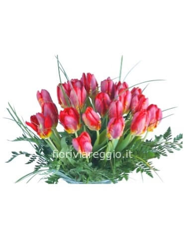 Bouquet di tulipani rosa