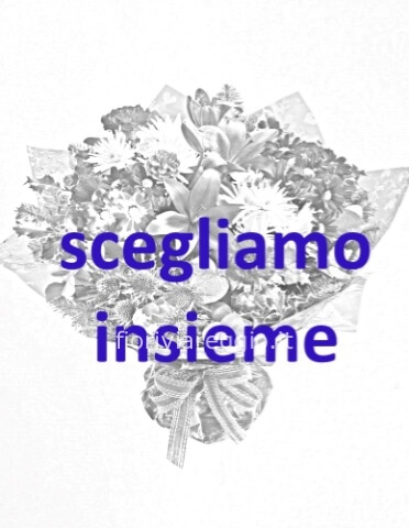Scrivi l'importo concordato con il fiorista.